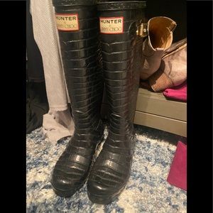 Hunter x Jimmy Choo Wellies